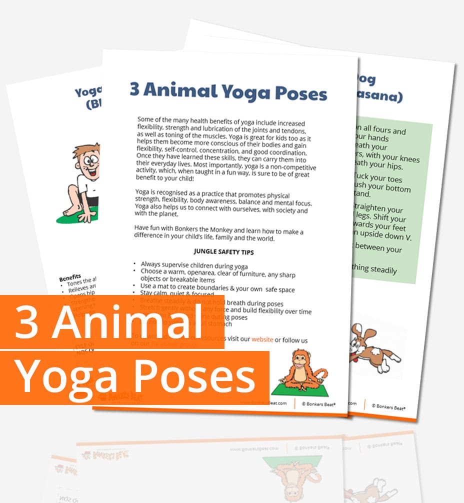 Animal Yoga Cards (teacher made) - Twinkl